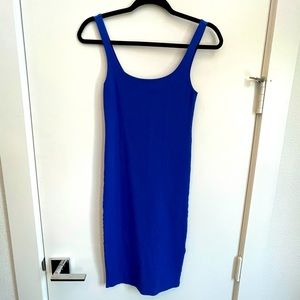 Forever 21 Bodycon MIDI Tank Dress in Royal Blue